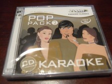 ZOOM POP PACK 2 KARAOKE DISC CDZMPP02 DOUBLE CD G SET 30 TRACKS
