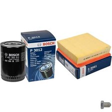 BOSCH Inspektionspaket Filterset für VW Polo Kasten 86CF 86C 80