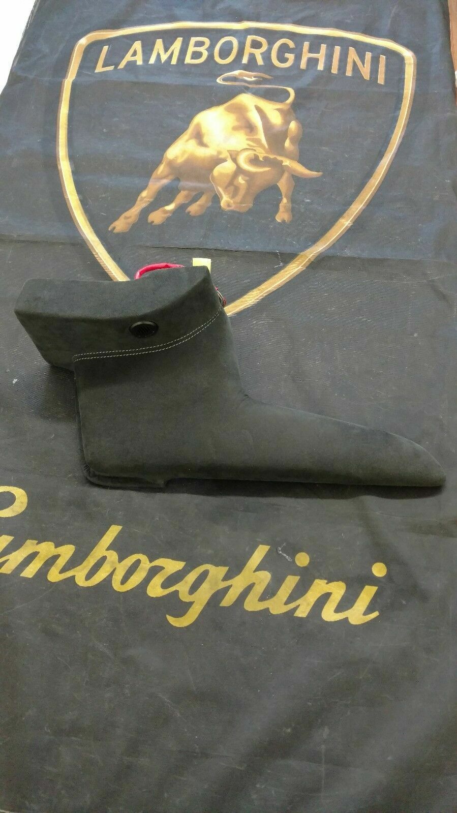 LAMBORGHINI MURCIELAGO LOWER LEFT DASHBOARD KNEE COVER PANEL TRIM OEM 413857044 