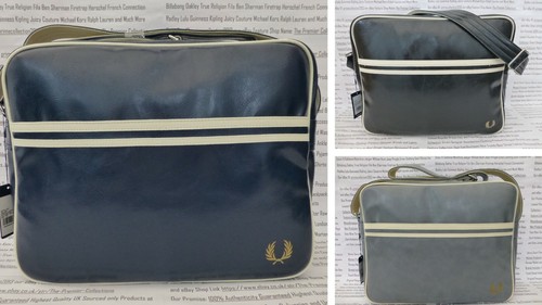 Fred Perry Borsa Maxi Tracolla RETRO BRANDED BARREL L5275 Rosso RETRO  BRANDED BARREL L5275 | AREASALDI.COM