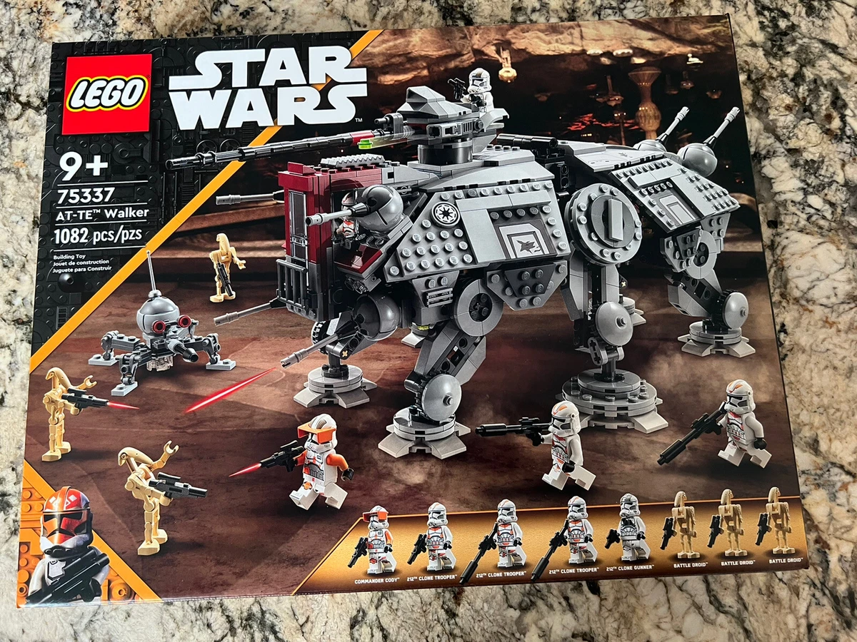 SEALED LEGO Star Wars 75337: AT-TE Walker NEW Box in hand, Quick Ship 673419357579 eBay