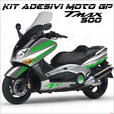 Aufkleber-Set Für Yamaha Tmax 500 (2008-2012) – Gelbe Verkleidungs-Folien, Selbstklebend & Wasserfest