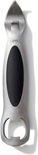 OXO Steel Bottle/Beer Opener Stainless Steel -Dishwasher Safe - Comfortable Grip
