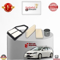 Inspektionskit Filter Honda Civic VII 1.6 Vtec 81KW 110CV Von 2004->
