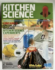 Kidz Labs Kitchen Science 6 Experiment Kit Children Educational 4M New Sealed