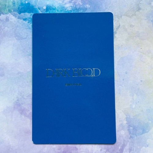 HEESEUNG ENHYPEN DARK BLOOD PhotoCard Mini Album Full Harf New ENGENE PC Weverse - Picture 15 of 60