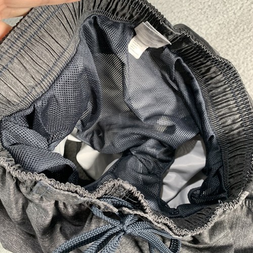 Speedo costume da bagno uomo piccolo grigio nero tasca cargo coulisse rete fodera - Foto 5 di 9