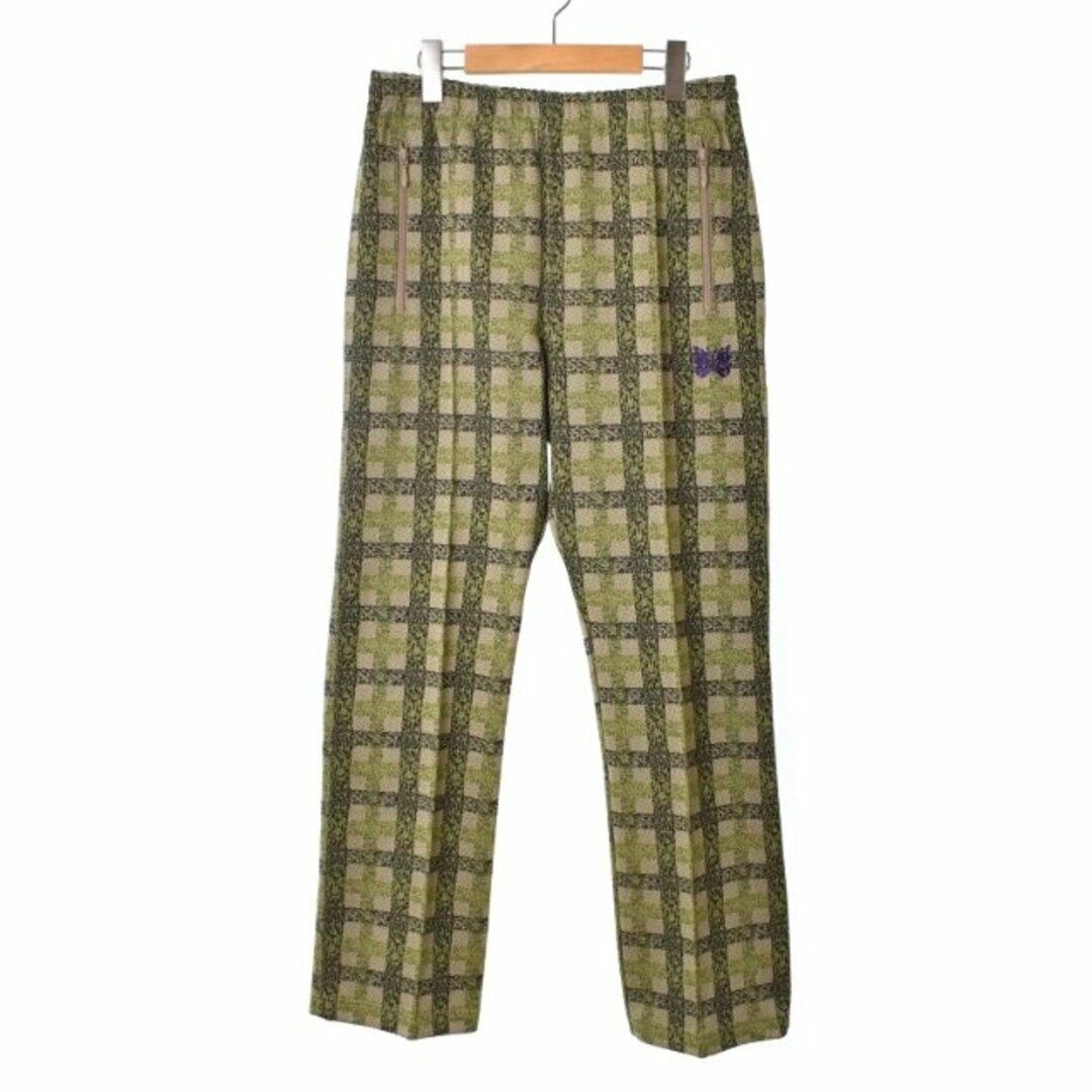 Needles 22SS Track Pant - Poly Jq. Pants Slacks Check S Needles 22SS Track Pant - Poly Jq. Pants Slacks Check S