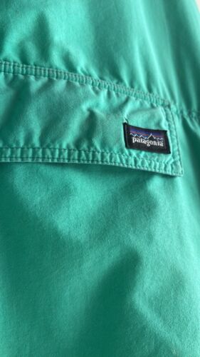 Vintage Patagonia Mens XL Retro Green Purple Half Zip Pullover Soft Shell Jacket - Picture 3 of 4