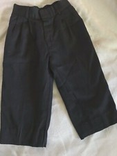 Nordstrom Boys Black Dress Pants Pleated USA 4 5 Church Easter Weddings Dinners