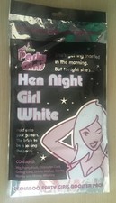 BNIP New Peekaboo Party Girls Booster Pack - Hen Night Girl White - Hen Do Pack