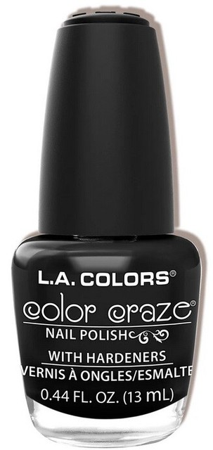 2 La Colors Color Craze Nail Polish Circuits 412 Black For Sale Online Ebay