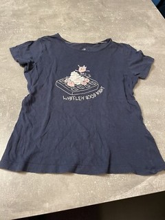 Gr.134/140 Schlafanzugoberteil Shirt Mädchen