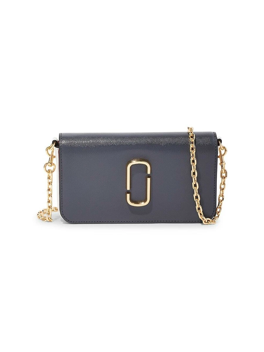 marc jacobs snapshot leather crossbody bag