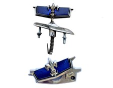 New 1980 1990 Chevrolet Caprice Hood Front Blue Emblem Chevy Set