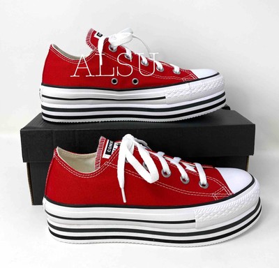 platform converse red