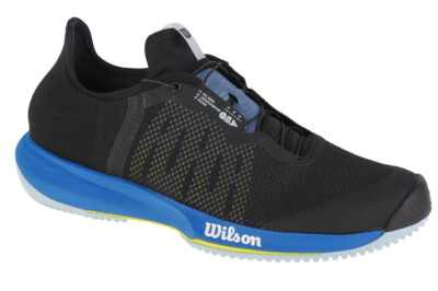 Tennisschuhe Herren, Wilson Kaos Rapide, Schwarz