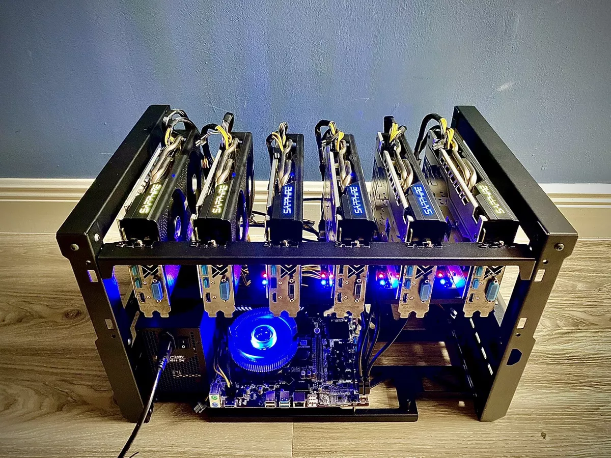 Starter AMD 6x GPU Rig ETC+ERG/NEOX/ETHW/RVN/NOVO/BBC/YERB | eBay