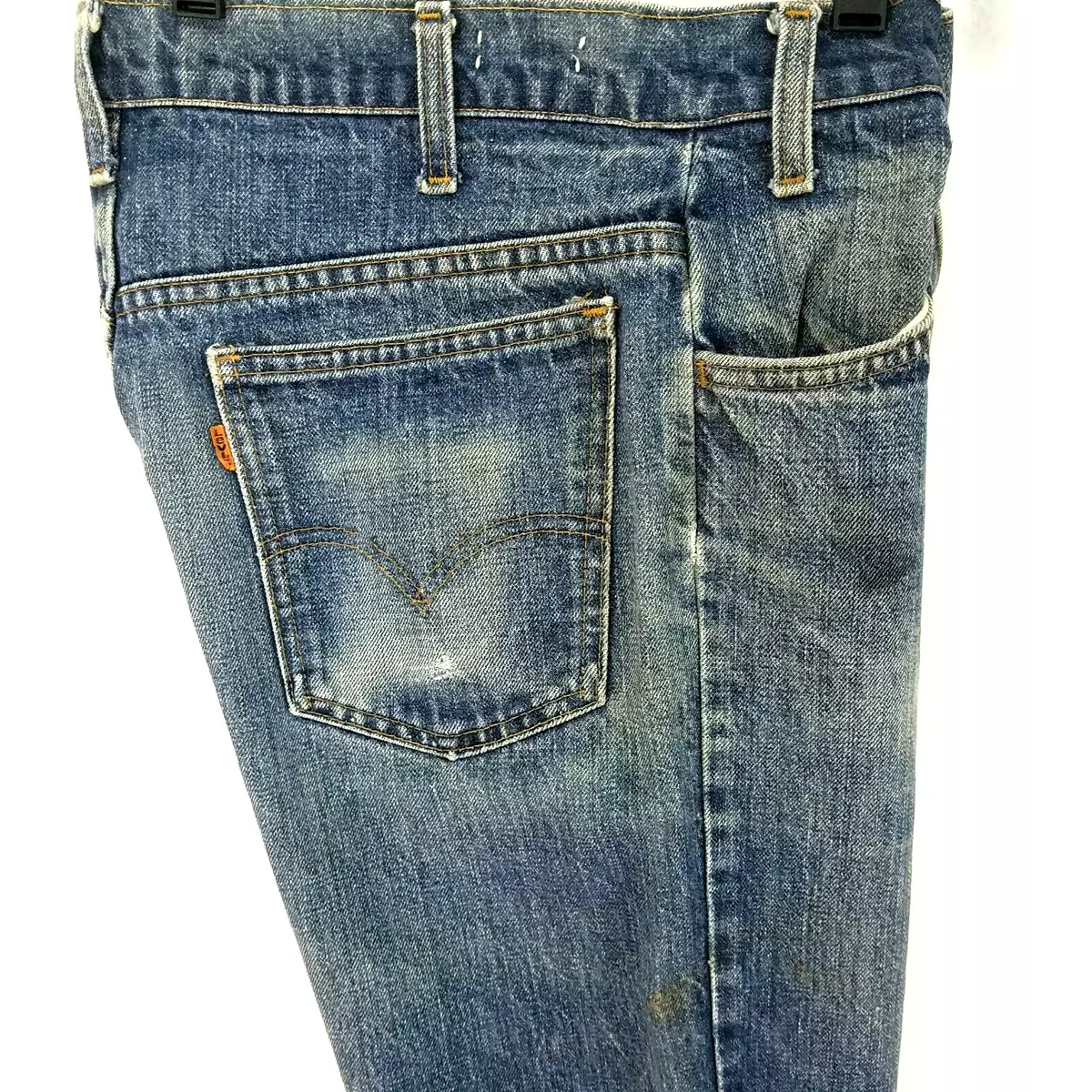 Vtg 70s LEVIS 646-0217 Orange Tab Flare Leg Boot Cut USA Made W 32 L 29 RARE *