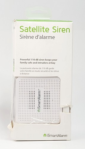 iSMART Alarm AS3 SATELLITE SIREN for iSartAlarm Home Security System 110dB WHITE - Picture 13 of 24