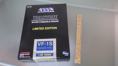 Vtg Toynami / Harmony Gold MACROSS Valkyrie VF-1S FOCKER Type Figure in BOX *NIB