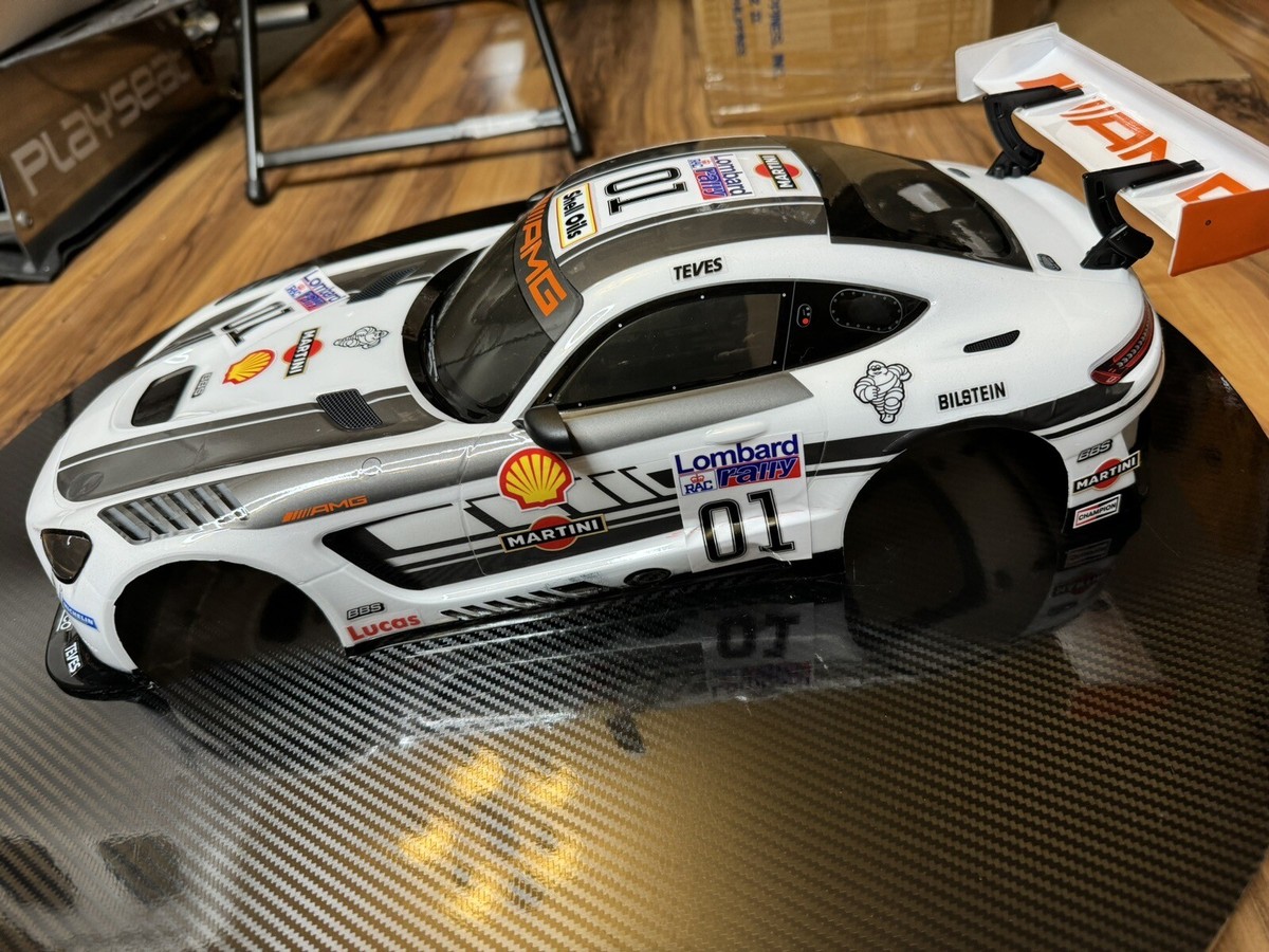 1/10 Custom Kyosho Mercedes Amg Gt3 Body Fw06 | eBay