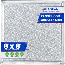 Bagean Stove Vent Filter 8X8 Inch BCC024600 Compatible with Ventline Range