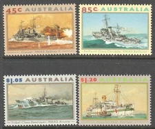 AUSTRALIA 1993 MARITINE & WAR VESSELS