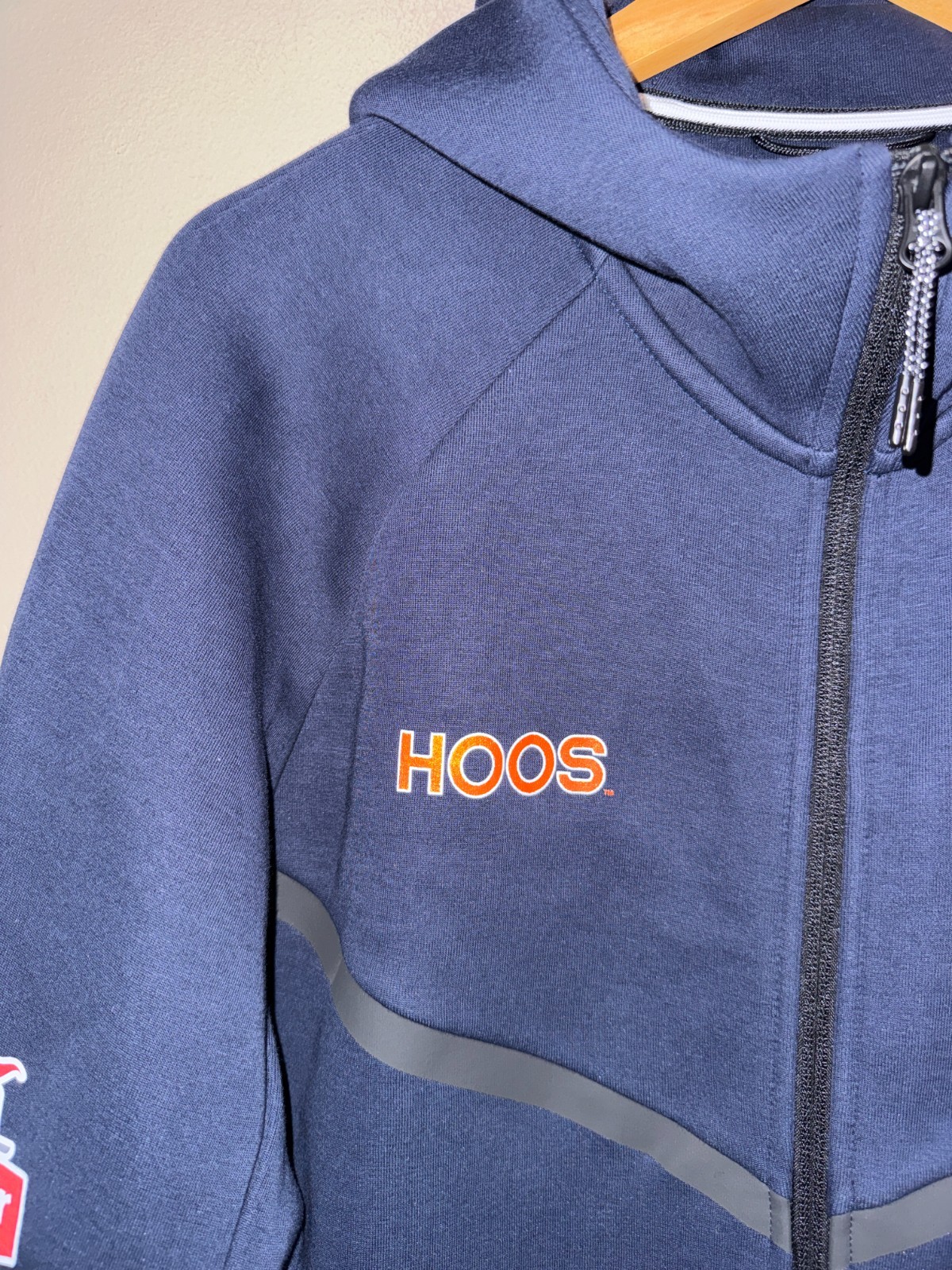 Virginia Cavalier Tax Slayer Bowl Team Issue PE Nike Tech Hoodie Mens L NCAA NEW image 4