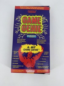 1990 Camerica Game Genie Nintendo NES Game Enhancer W/ Codebook and Manual