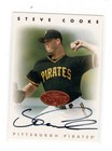 1996 Leaf Signature Autographs Bronze Steve Cooke Auto