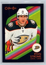 2023-24 O-Pee-Chee Retro Black Border Ryan Strome 071/100 Anaheim Ducks #344