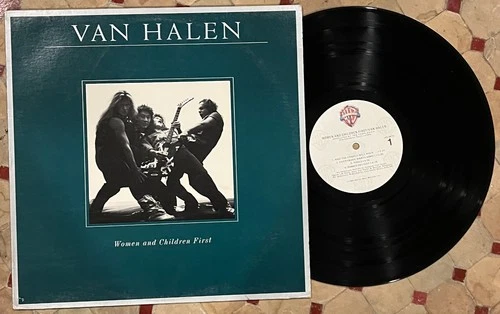Van Halen Women and Children First Vinyl LP Record Album HS 3415 1982