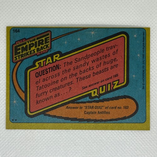 1980 Topps Star Wars Cards Empire Strikes Back Series 2 – U Pick Buy 4 Save 25% - Picture 66 of 266