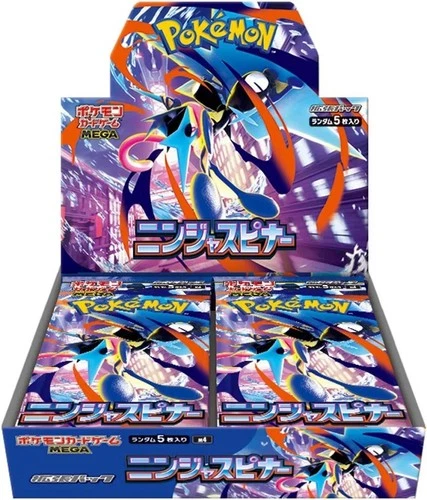 Pokemon Ninja Spinner M4 SEALED Booster Box Japanese IN STOCK READY TO SHIP