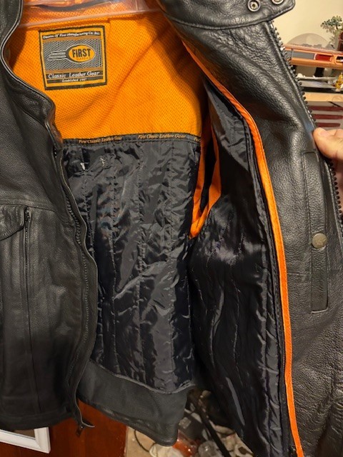 First Classics Leather Jacket 4X size - image 3