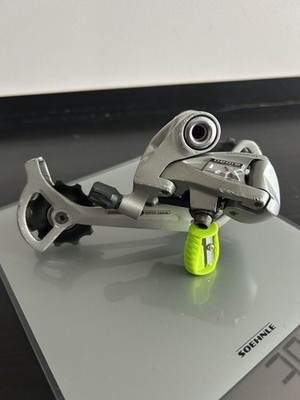 Shimano Deore LX RD-M581 Mega 9 Rear Derailleur Silver Long Cage
