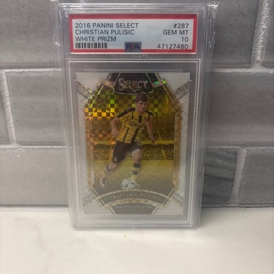 2016 Panini Select Christian Pulisic White Prism RC 99/99 PSA 10 Last on print!