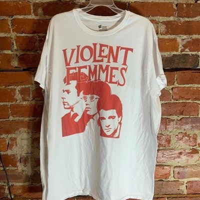 Violent Femmes band white short sleeve Unisex T shirt classic
