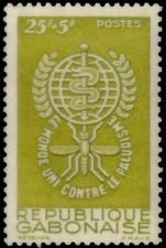 GABON 1962 - AGAINST MALARIA - SC. B4 MNH