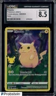 2021 Pokemon Celebrations Holo 005/025 Pikachu Holo CGC 8.5 NM-MT+