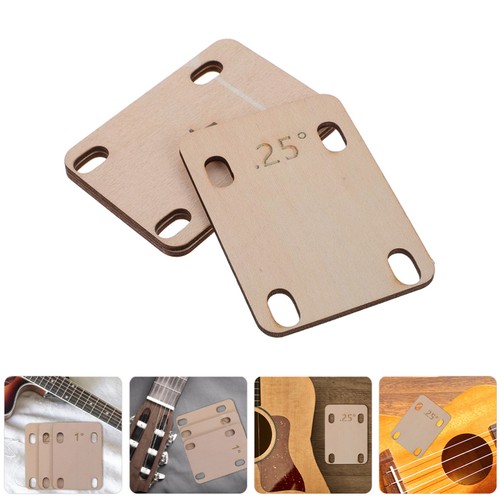 3 Pcs Guitar Spacers Electric Neck Heightening Adjustment Accessories - Picture 6 of 12