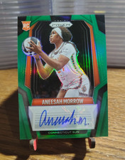 2025 WNBA Panini Prizm Aneesah Morrow Green Rookie Auto Connecticut Sun B1626