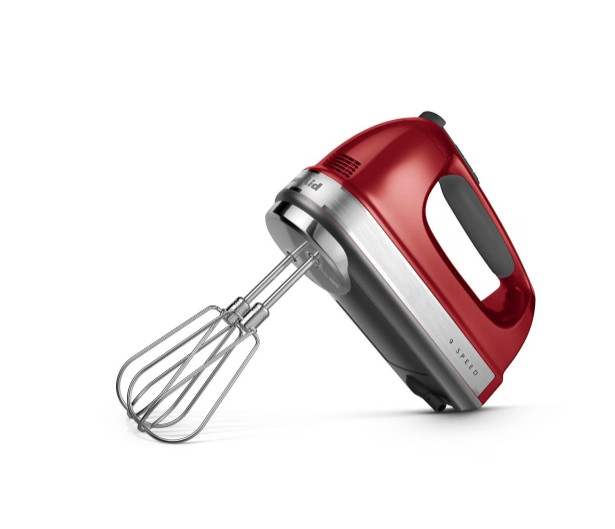 KitchenAid 9-Speed Hand Mixer - Candy Apple Red