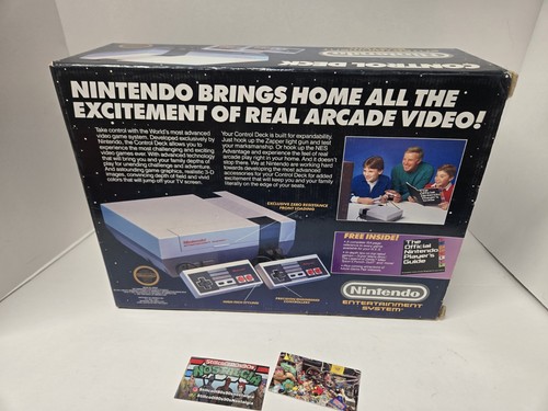 Nintendo NES Control Deck In Box With The Official Players Guide! Nice Shape! - Picture 6 of 11