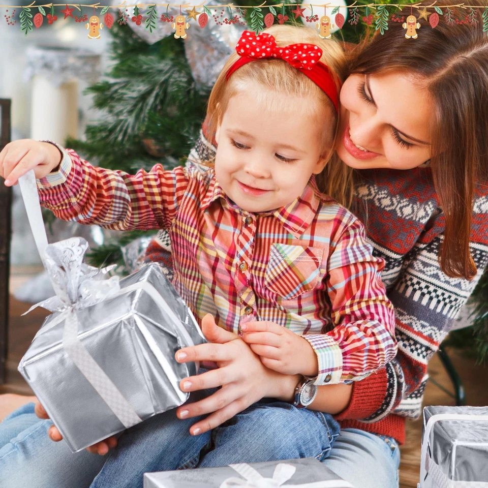 240 Sheets 20"X26" Large Silver Gift Wrapping Tissue Paper Bulk Metallic Pape... - Image 4 of 4