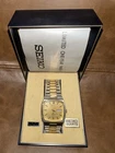 Vintage Seiko Quartz 4004 Day/Date Men’s Watch W/ Original Box & Papers