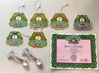 Cabbage Patch Kids Lot Tags - Spoons & Birth Certificate - Vintage & 25th Anniv.