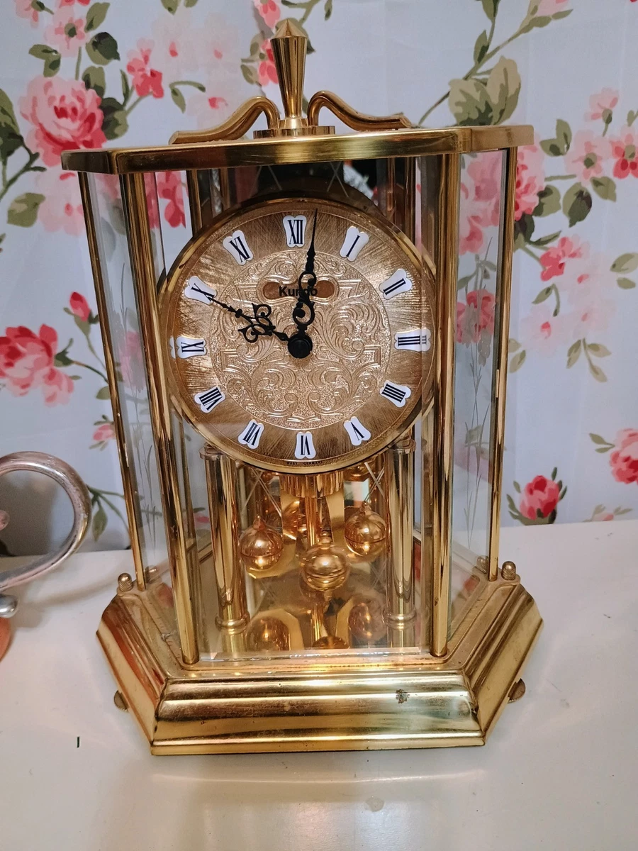 Vintage Anniversary Clock Indiana Collectible Shelf, Mantel Clocks