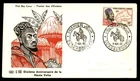 Mayfairstamps French West Africa FDC 1958 Map Moro Naba Sagaa Anniv Upper Volta